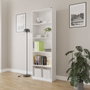 Hanah Home Estantería Blanca Ktp-350-Bb-1
